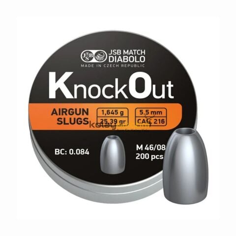 JSB Diabolo Knockout 5.5mm 25.39gr Havalı Saçma Pellet (CAL216)
