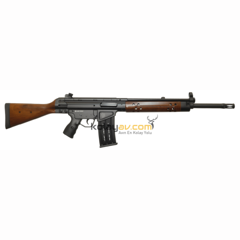 Hunt Group G12-W Ahşap Yarı Otomatik Şarjörlü Av Tüfeği - G3