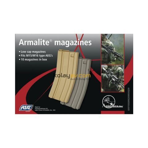 ASG M15/16 30'luk AEG Şarjörü