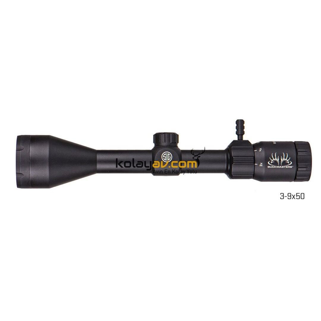 Sig Sauer Buckmaster 3-9x50 SFP Tüfek Dürbünü