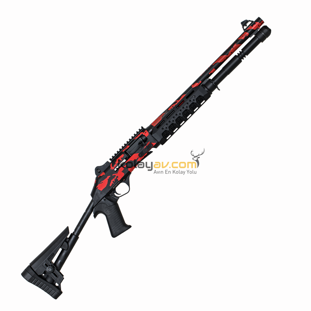 Aksa Crossfire S4 Wi FX 11 Kırmızı Camo 12 Kalibre Otomatik Av Tüfeği