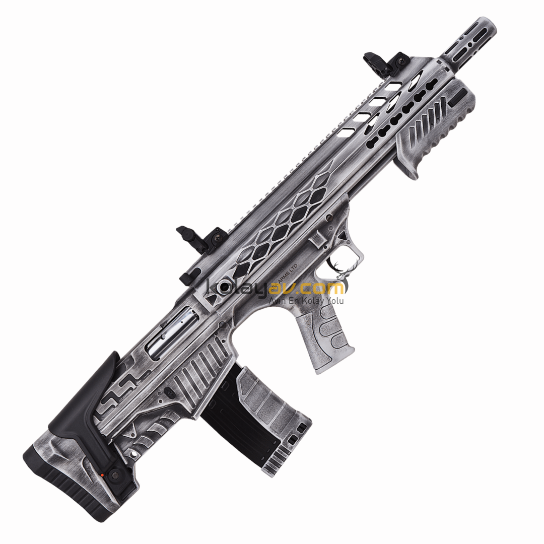 Aksa Crossfire T12 Gri Eskitme Bullpup Çift Sistem 12 Kalibre Yarı Otomatik Av Tüfeği