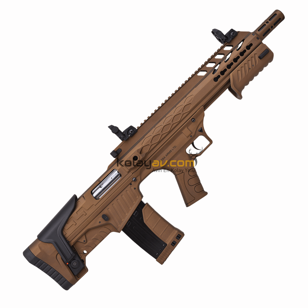 Aksa Crossfire T12 Bronz Bullpup Çift Sistem 12 Kalibre Yarı Otomatik Av Tüfeği