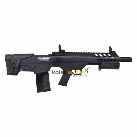 Aksa Crossfire T12 Siyah Bullpup Çift Sistem 12 Kalibre Yarı Otomatik Av Tüfeği