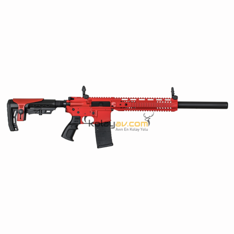 Aksa Crossfire T-14 Kırmızı 36 Kalibre Şarjörlü Otomatik Av Tüfeği