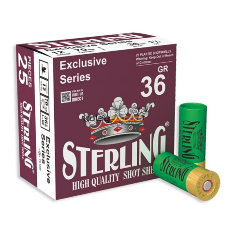 Sterling No:7 36 Gr 12 Cal Av Fişeği
