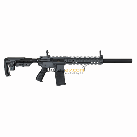 Aksa Crossfire T-14 Siyah Giydirmeli 36 Kalibre Şarjörlü Otomatik Av Tüfeği