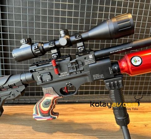 Hatsan Factor RC Red PCP Havalı Tüfek, 6.35 mm (Dürbünlü)