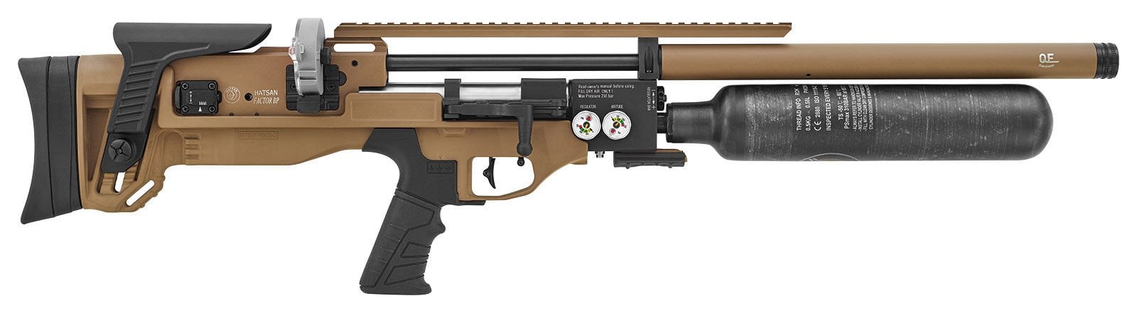 Hatsan Factor BP FDE PCP Havalı Tüfek, 5.5 (Dürbünlü)