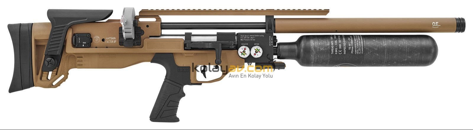 Hatsan Factor BP FDE PCP Havalı Tüfek, 5.5 (Dürbünlü)