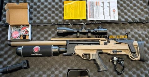 Hatsan Factor BP FDE PCP Havalı Tüfek, 5.5 (Dürbünlü)