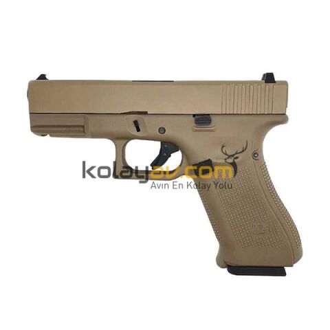 WE Glock 19X Gen5 Tan Blowback Havalı Tabanca