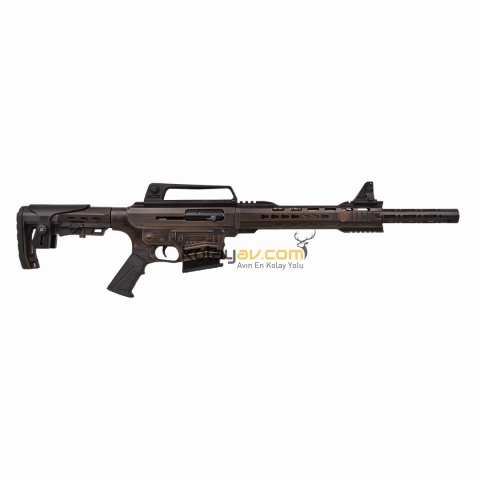 Aksa Arms CF-12 Bronz Eskitme 12 Kalibre Şarjörlü Otomatik Av Tüfeği