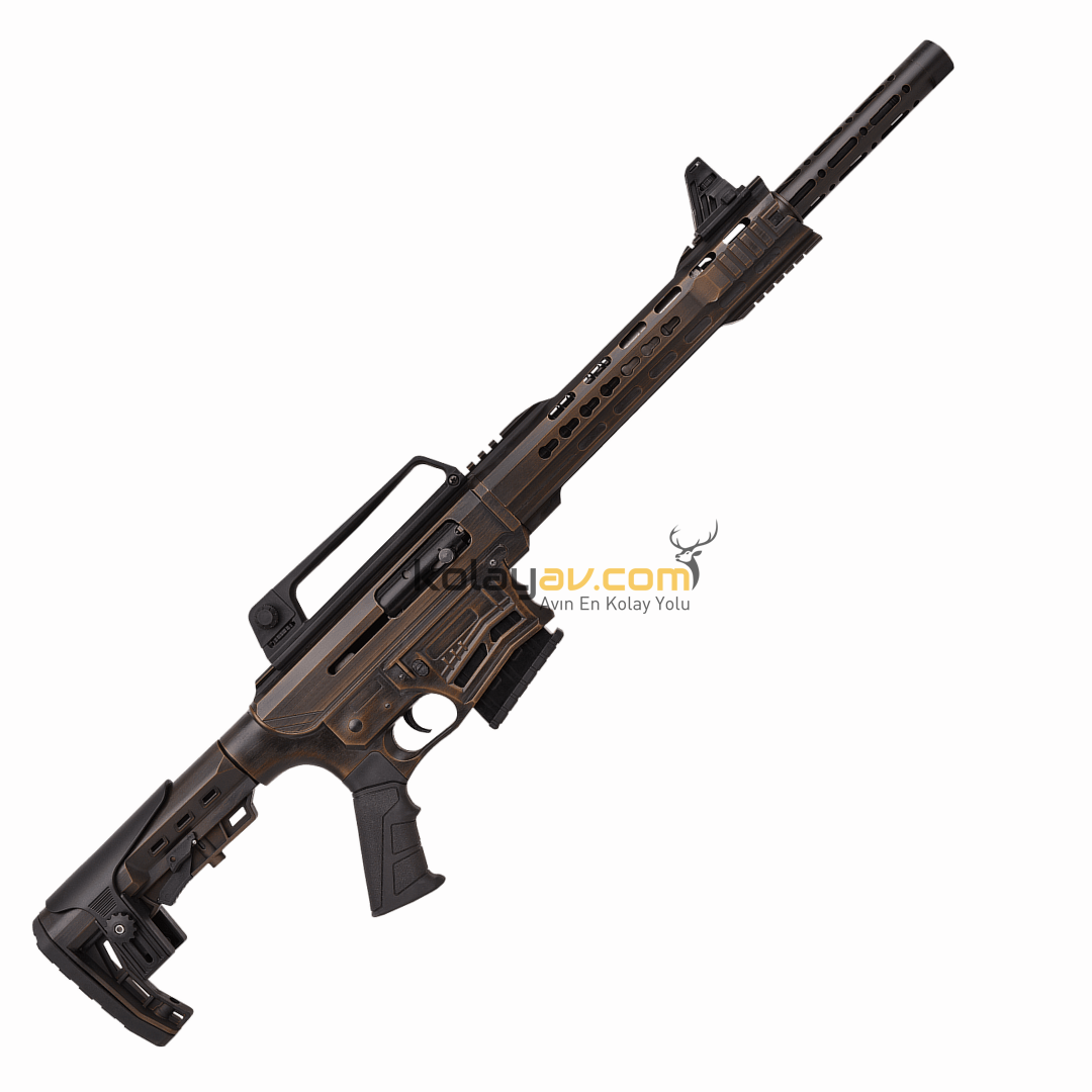 Aksa Arms CF-12 Bronz Eskitme 12 Kalibre Şarjörlü Otomatik Av Tüfeği