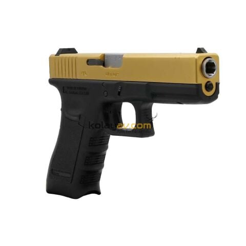We Glock 17 Gen3 Titanyum Altın Blowback Havalı Tabanca