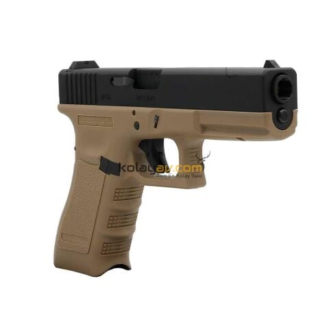 We Glock 17 Gen3 Tan Blowback Havalı Tabanca