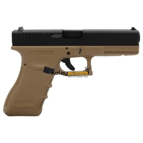 We Glock 17 Gen3 Tan Blowback Havalı Tabanca