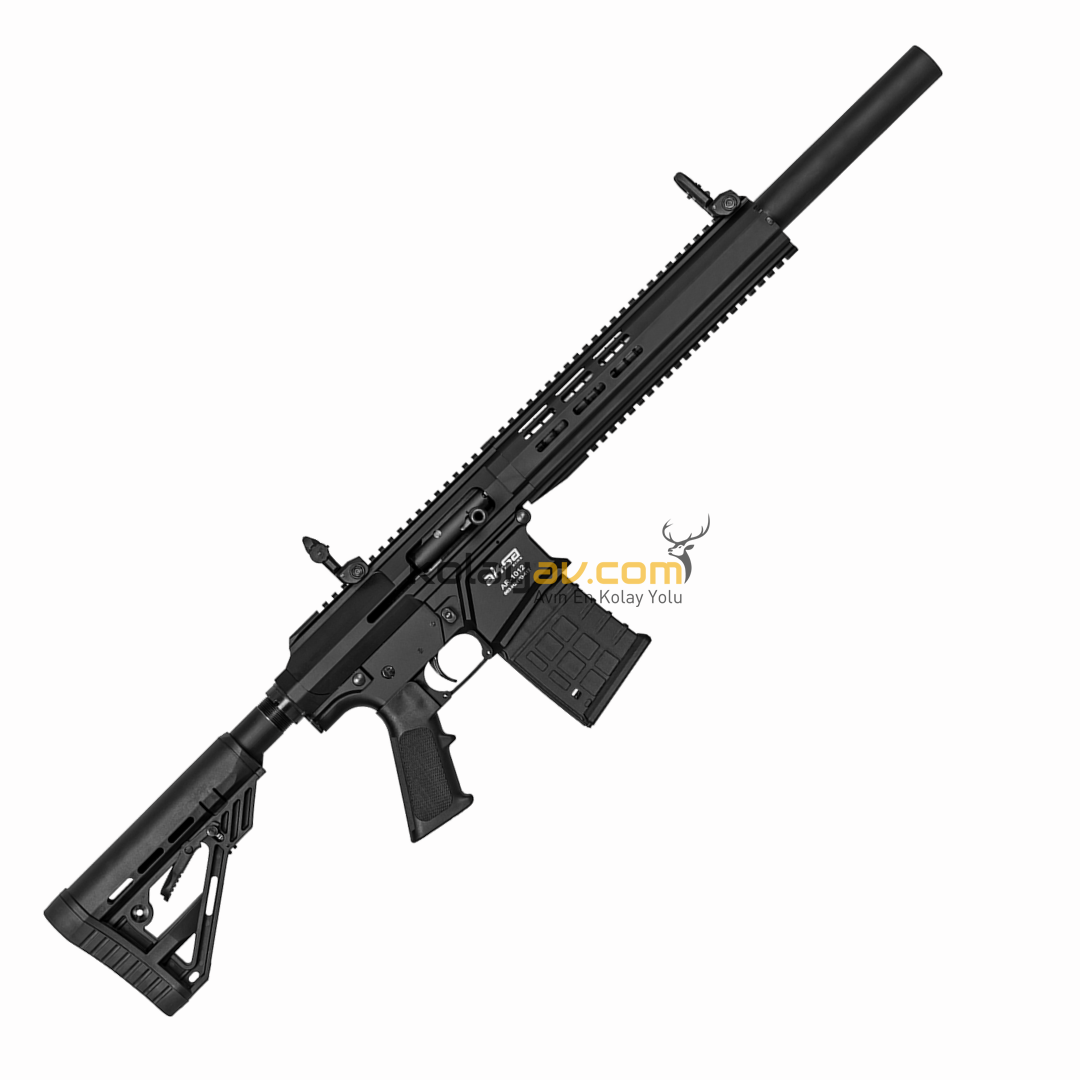 Aksa Arms Segno Siyah 12 Kalibre Şarjörlü Otomatik Av Tüfeği
