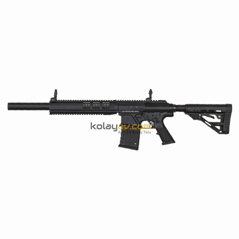 Aksa Arms Segno Siyah 12 Kalibre Şarjörlü Otomatik Av Tüfeği