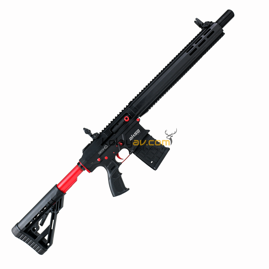 Aksa Arms Segno Kırmızı 12 Kalibre Şarjörlü Otomatik Av Tüfeği