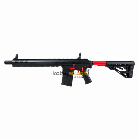 Aksa Arms Segno Kırmızı 12 Kalibre Şarjörlü Otomatik Av Tüfeği