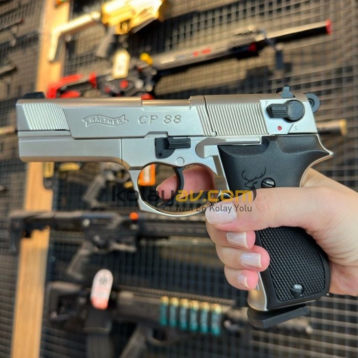 UMAREX Walther CP88 Havalı Tabanca Nikel
