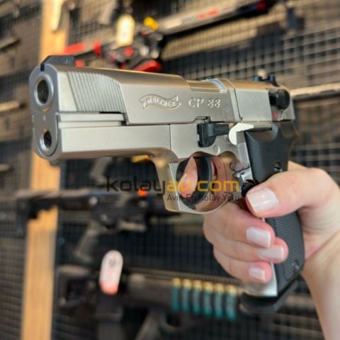 UMAREX Walther CP88 Havalı Tabanca Nikel