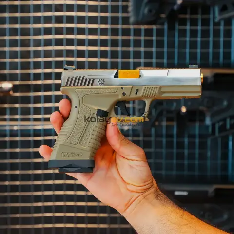 WE GP1799 T4 Çift Renk Blowback Airsoft Tabanca (Greengas)