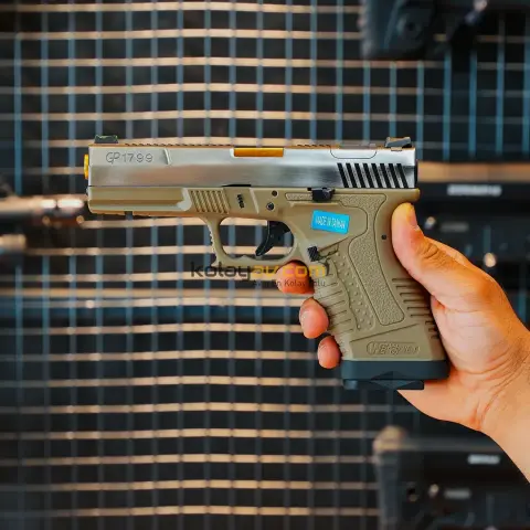 WE GP1799 T4 Çift Renk Blowback Airsoft Tabanca (Greengas)