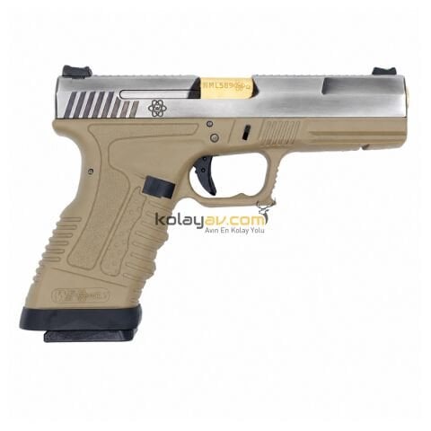 WE GP1799 T4 Çift Renk Blowback Airsoft Tabanca (Greengas)