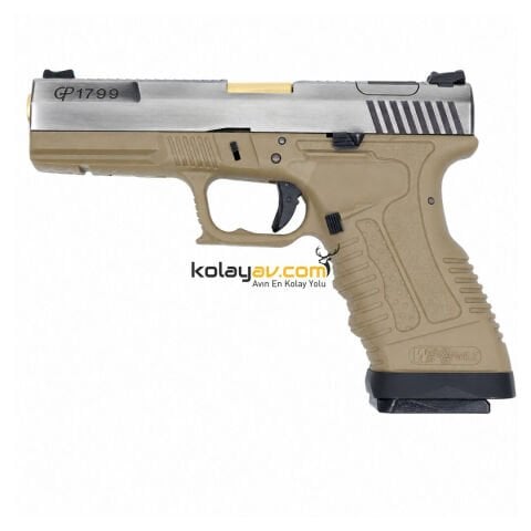 WE GP1799 T4 Çift Renk Blowback Airsoft Tabanca (Greengas)