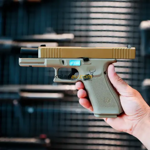 WE Glock 17 F Serisi Gen5 Tan Blowback Airsoft Tabanca (Greengas)