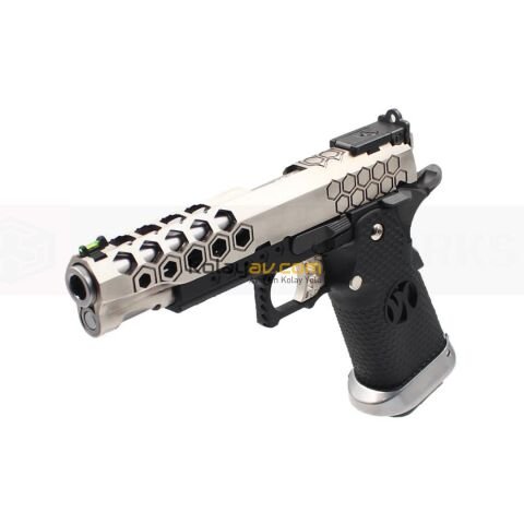 AW Custom 5.1 HEX-CUT Blowback Airsoft Tabanca (Greengas)