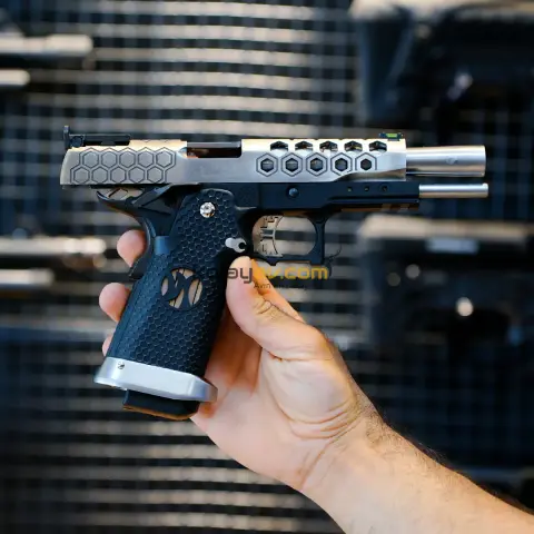 AW Custom 5.1 HEX-CUT Blowback Airsoft Tabanca (Greengas)