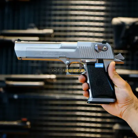 WE AW Desert Eagle .50AE Gümüş Blowback Airsoft Tabanca (Greengas)