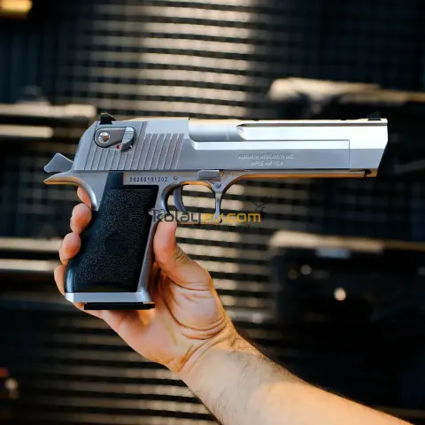 WE AW Desert Eagle .50AE Gümüş Blowback Airsoft Tabanca (Greengas)
