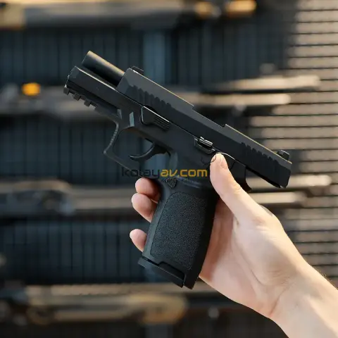 WE F18 Yarı Otomatik Blowback Airsoft Tabanca (Greengas)