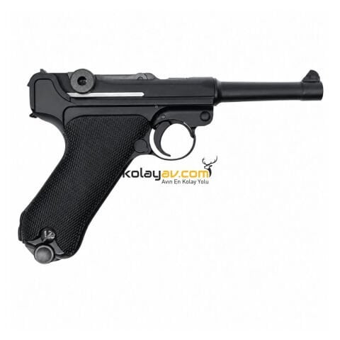 WE P08 Luger 4'' Full Metal Blowback Airsoft Tabanca (Greengas)