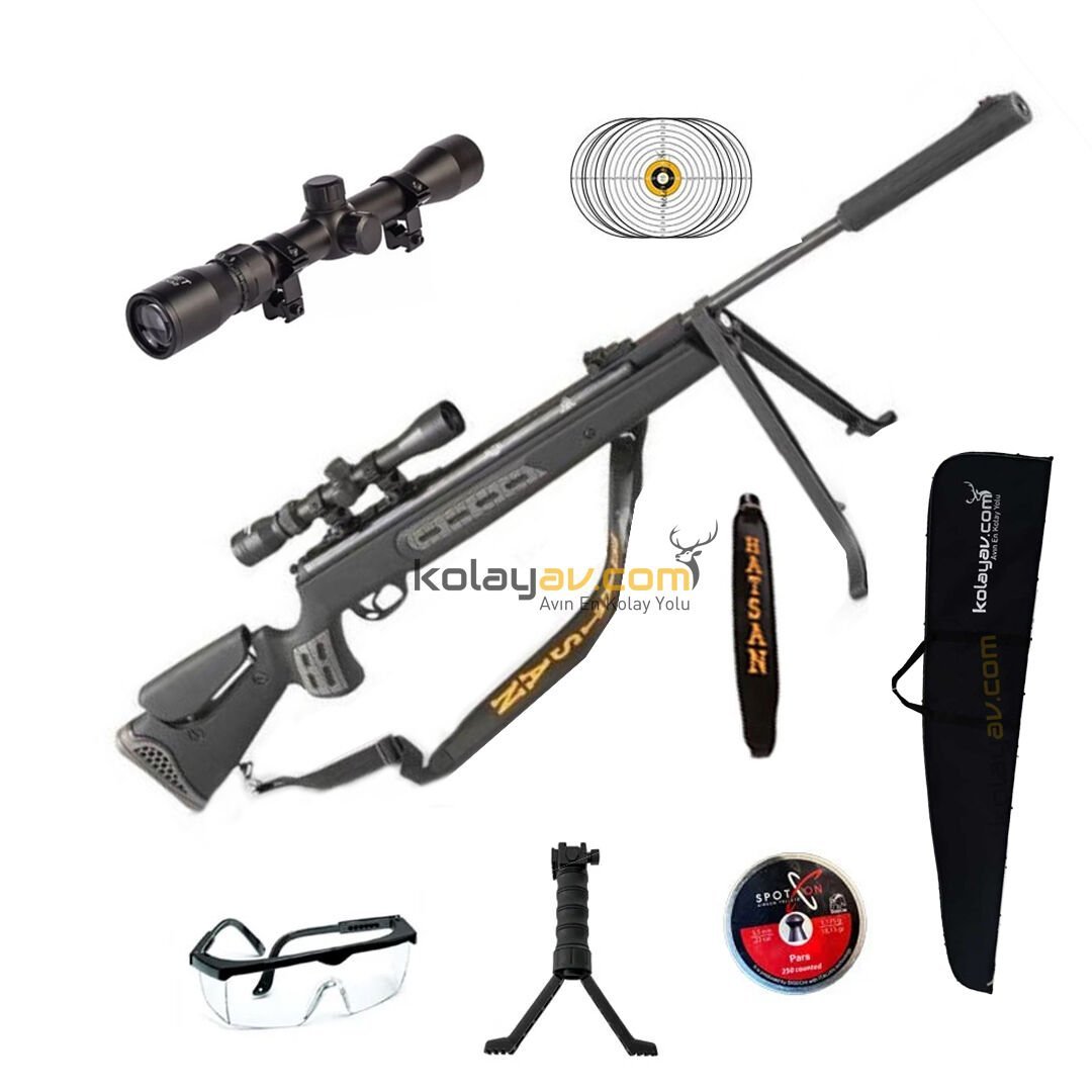 Hatsan Mod 125 Sniper Vortex Havalı Tüfek (Full Set) 3-9x32