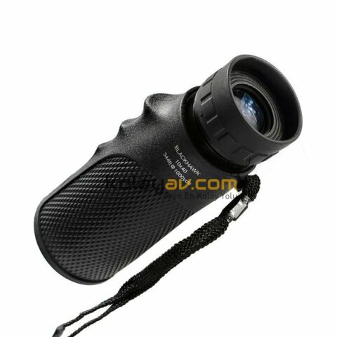 BARSKA BLACKHAWK 10x40 BK7 Tek Gözlü El Dürbünü