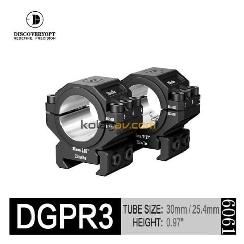 DiscoveryOpt DGPR3 25.4/30mm 0.97 inç Dürbün Montaj Ayağı