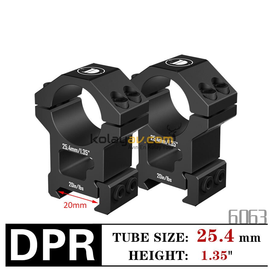 DiscoveryOpt DPR 22mm Dürbün Montaj Ayağı