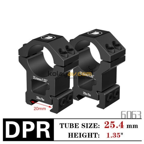 DiscoveryOpt DPR 25.4mm Dürbün Montaj Ayağı