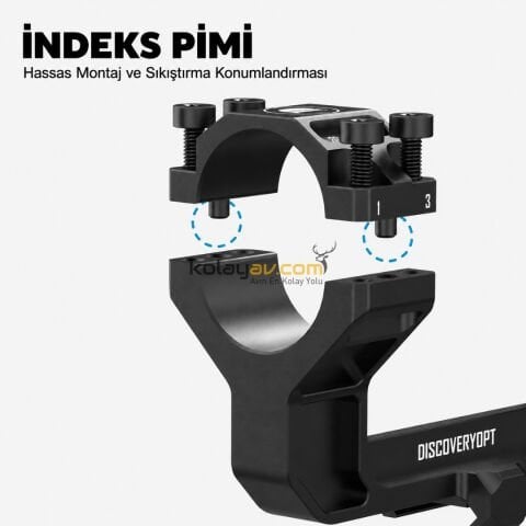 DiscoveryOpt 30mm Yüksek Dürbün Montaj Ayağı
