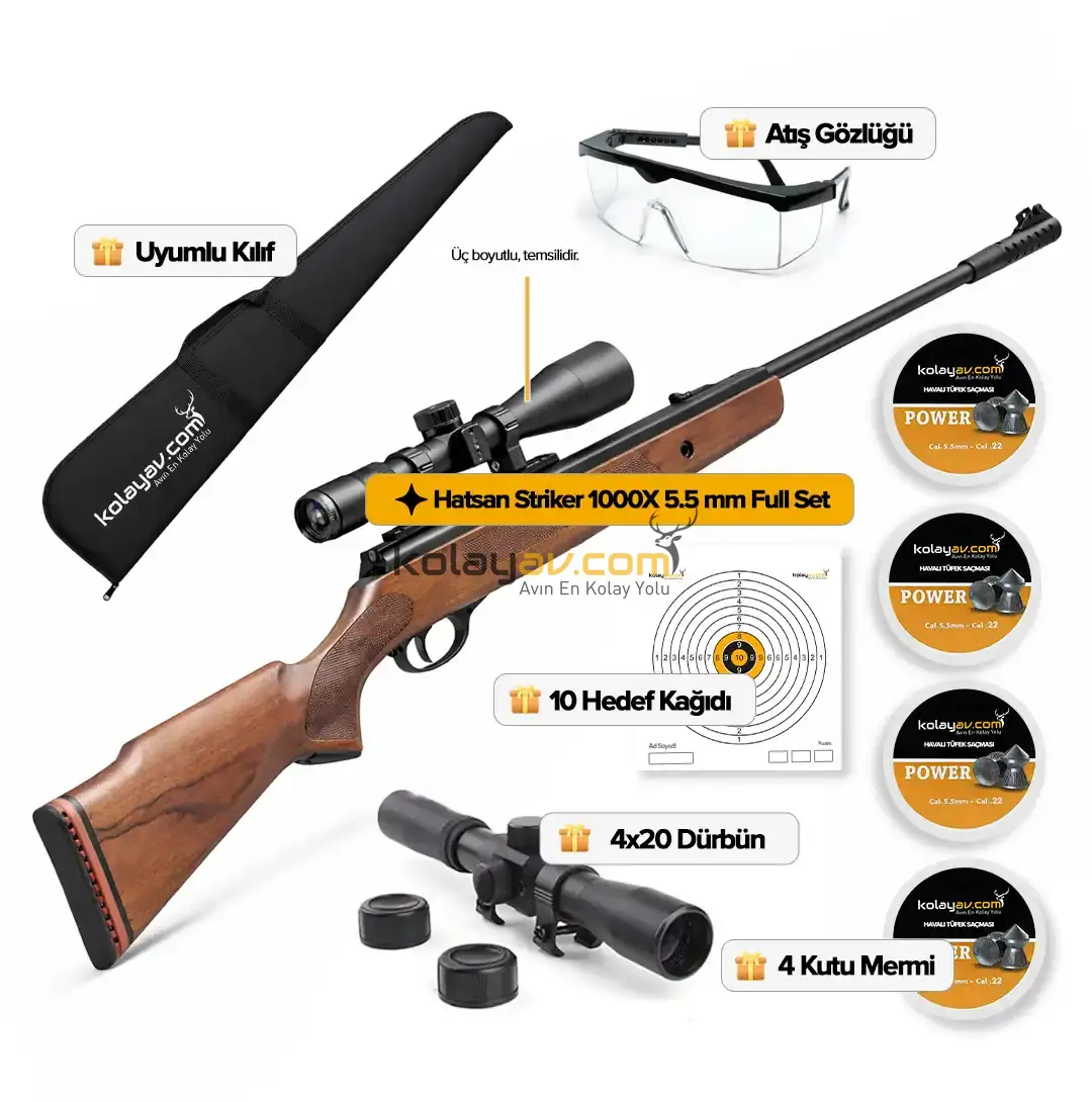 Hatsan Striker 1000X Havalı Tüfek, 5.5mm
