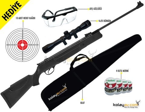 Hatsan Mod 90 Havalı Tüfek, 5.5mm (Full Set)