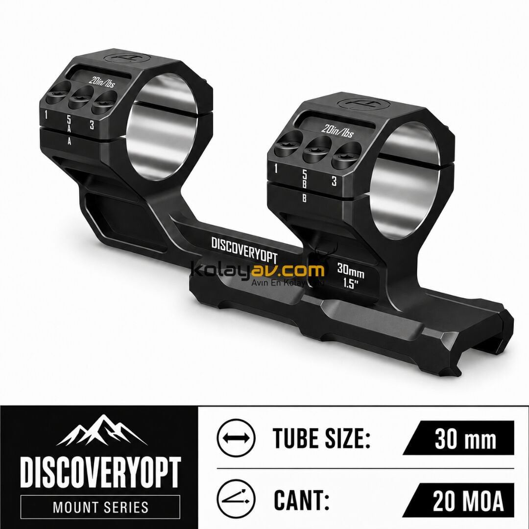 DiscoveryOpt DGCM3 30mm 20 MOA Ayarlı Dürbün Montaj Ayağı