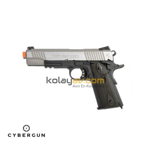 CYBERGUN Colt 1911 GBB Siyah DT Airsoft Tabanca