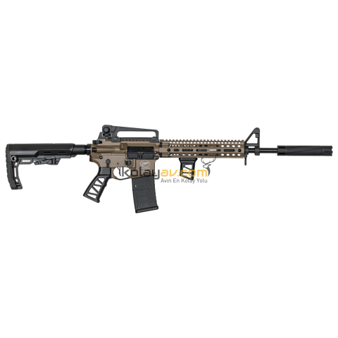Aksa Crossfire T-14 Pro FDE Çöl Şarjörlü Otomatik 36 Kalibre Av Tüfeği