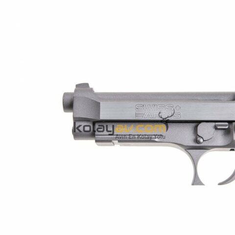 CYBERGUN Swiss Arms 92 Gümüş C6 Havalı Tabanca